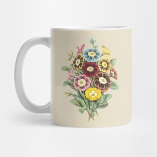 Flower Bouquet Vintage Illustration Mug